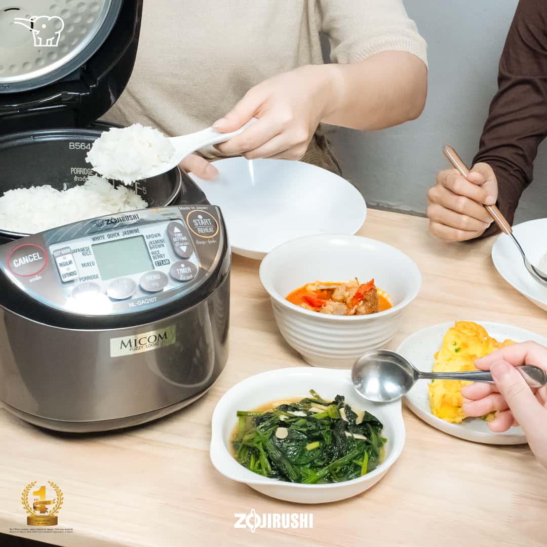 Zojirushi Microcomputer System (Micom) Rice Cooker Made in Japan (NL-GAQ)