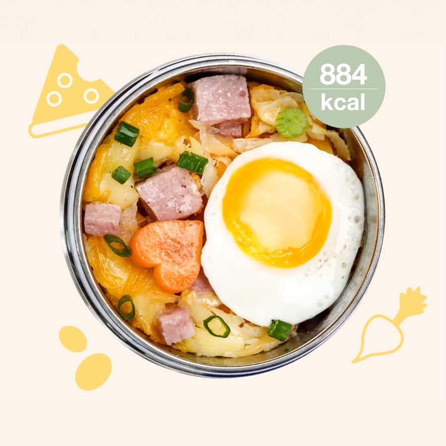 Cheesy Ham Potato